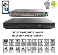 CBOX CB-6632AHD 32 KANAL 1080 16 SES 4IN1 XMEYE DVR KAYIT CIHAZI - 1